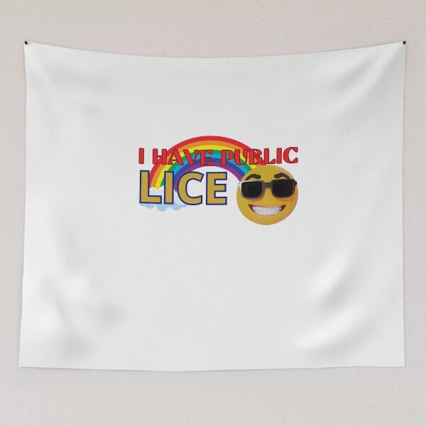 Item preview, I Have Pubic Lice designed and sold by GalaxyGraffiti.