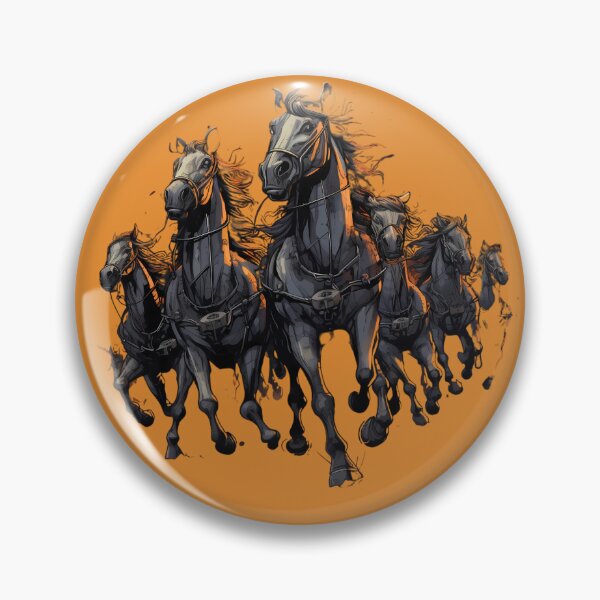 Item preview, Horsepower - Herd of horses in gallop designed and sold by FlexYourMind.