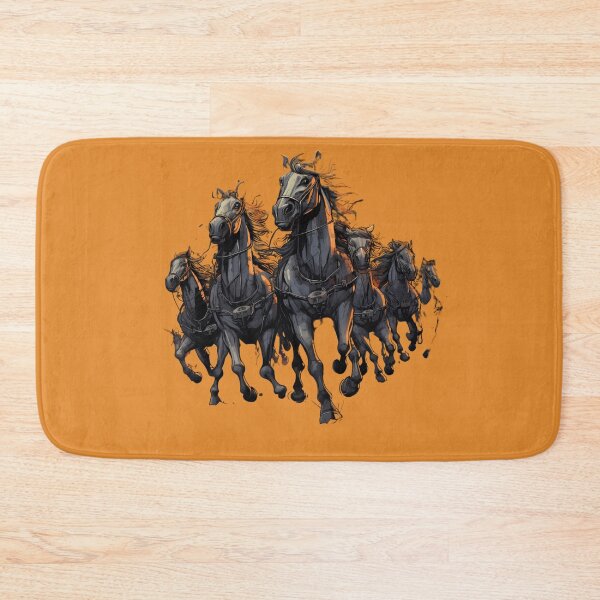 Item preview, Horsepower - Herd of horses in gallop designed and sold by FlexYourMind.