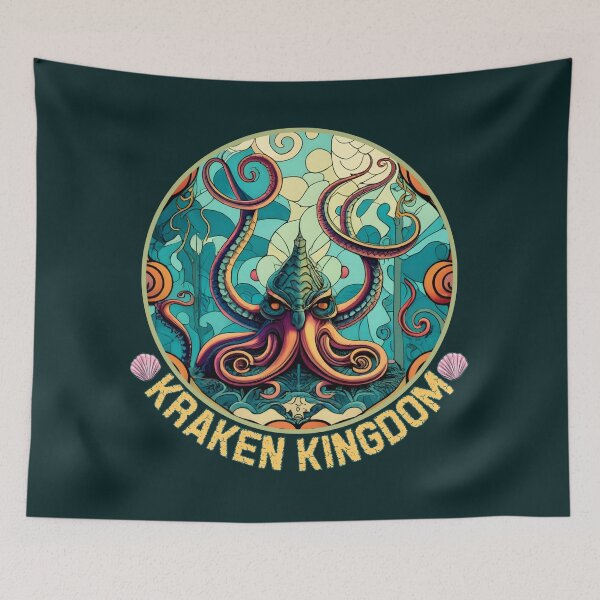 Item preview, Kraken kingdom designed and sold by SidTastic .