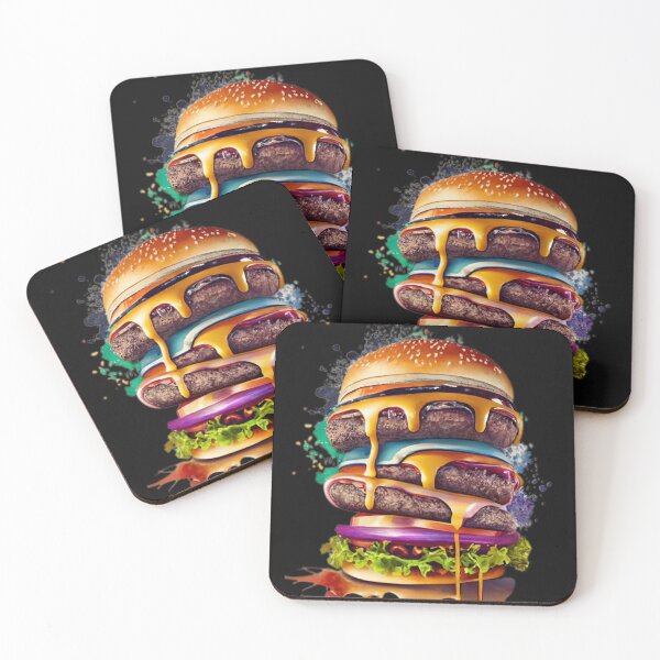 Item preview, Stacked burger designed and sold by MillenniumDrip.