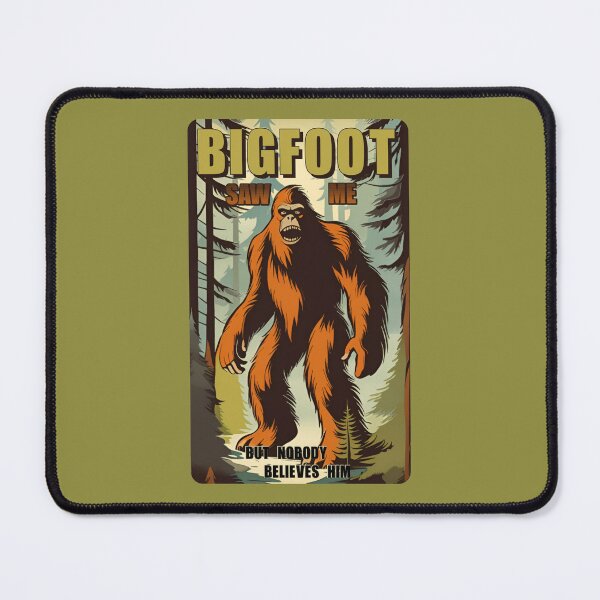 Item preview, Bigfoot saw me, but nobody believes him (#05) [Create a set!] designed and sold by SolidEarthArt.