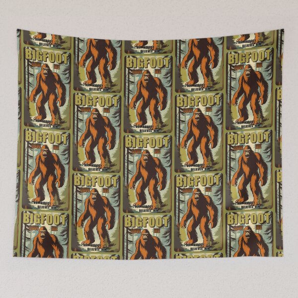 Item preview, Bigfoot saw me, but nobody believes him (#05) [Create a set!] designed and sold by SolidEarthArt.
