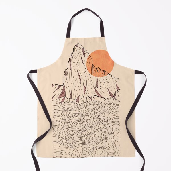 Item preview, Orange sun cliffs designed and sold by Swadeillustrations.