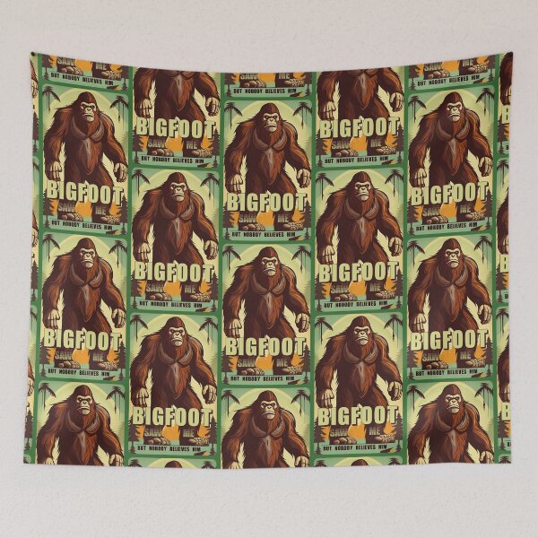 Item preview, Bigfoot saw me, but nobody believes him (#06) [Create a set!] designed and sold by SolidEarthArt.