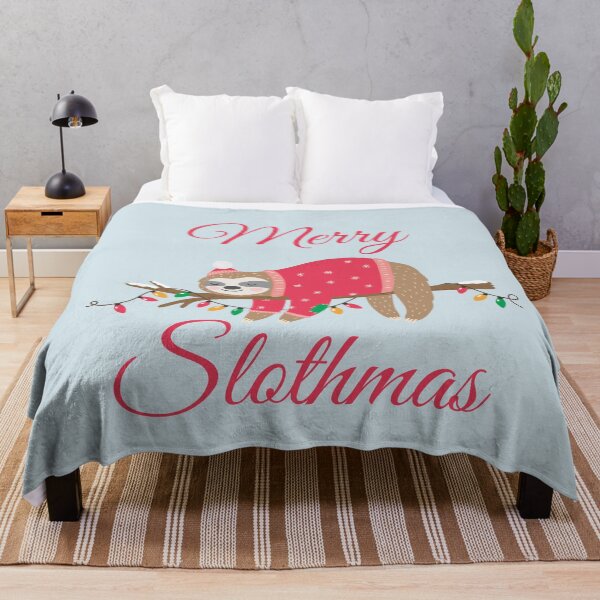 Item preview, Merry Slothmas christmas sloth 2024 designed and sold by Lady-Frost.