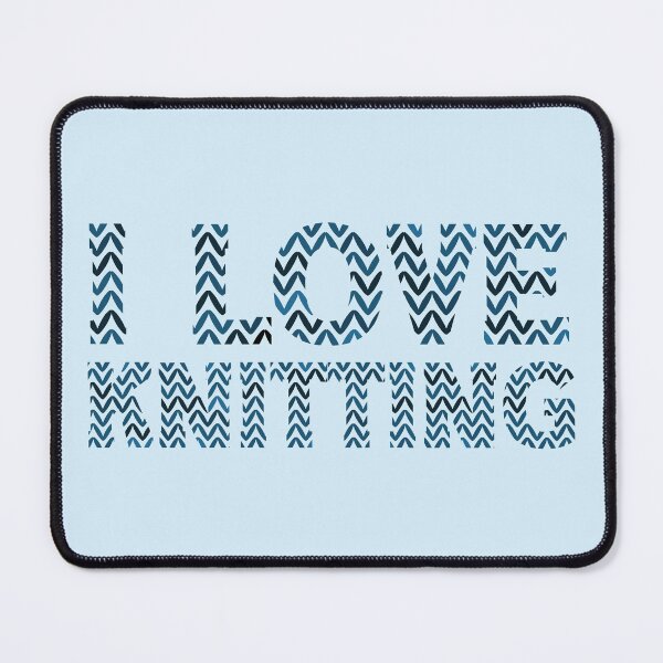 Item preview, I love knitting designed and sold by trudette.