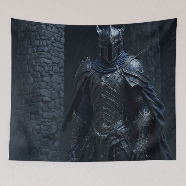 Item preview, A Dark medieval Knight designed and sold by Myahashaye.