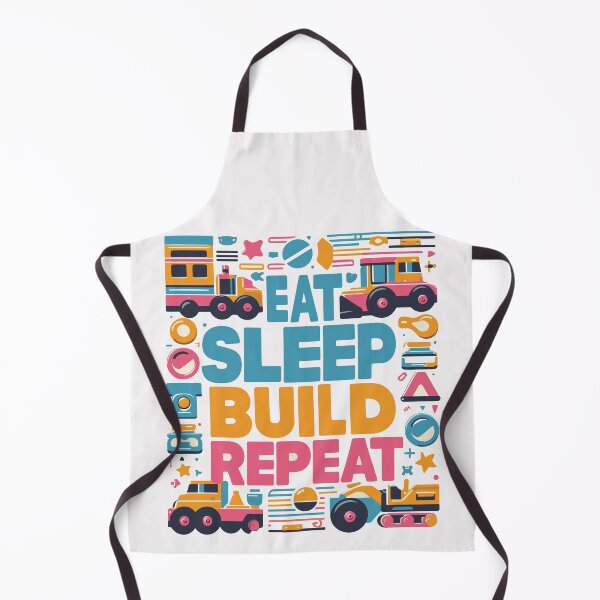 Item preview, Eat Sleep Build Repeat designed and sold by bihtti.