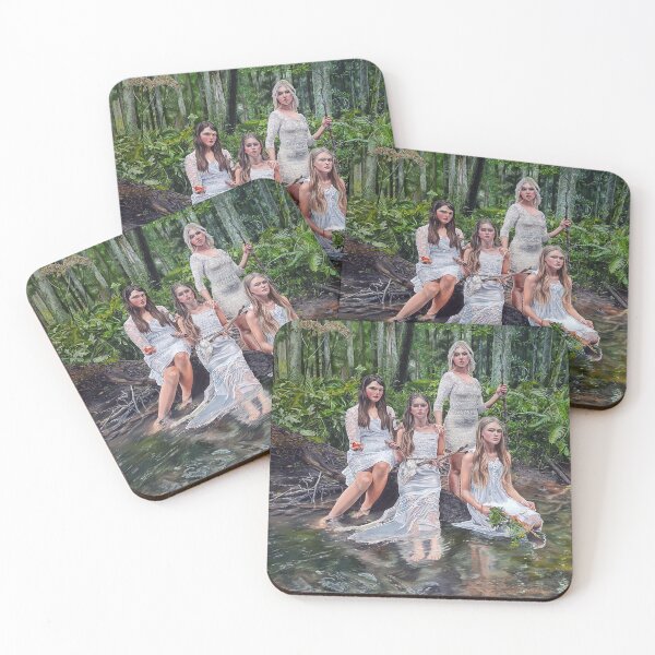 Item preview, Girls in the Forest Sitting in Stream designed and sold by Christina Ridgeway.