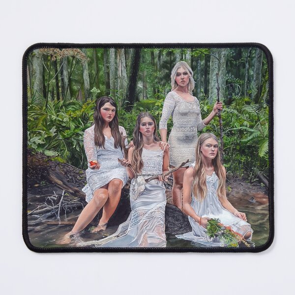 Item preview, Girls in the Forest Sitting in Stream designed and sold by Christina Ridgeway.