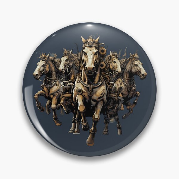 Item preview, Horsepower - Herd of horses in gallop designed and sold by FlexYourMind.