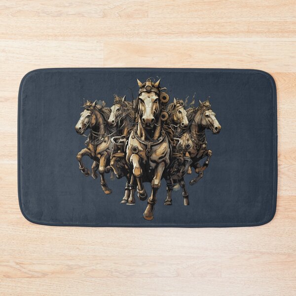 Item preview, Horsepower - Herd of horses in gallop designed and sold by FlexYourMind.