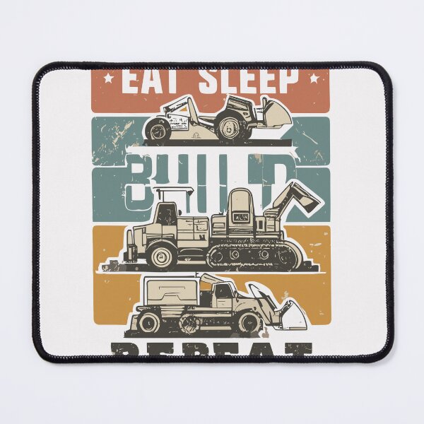 Item preview, Eat Sleep Build Repeat designed and sold by bihtti.