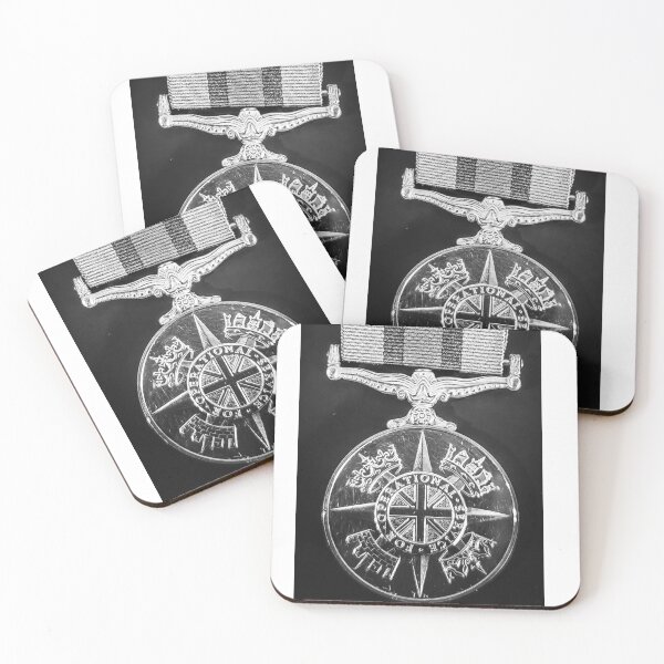 Item preview, Op Shader Medal UK B&W designed and sold by UKMilitaire.