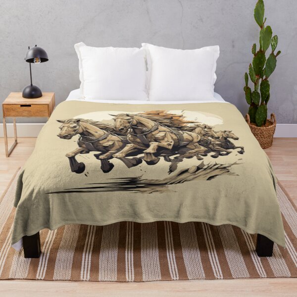 Item preview, Horsepower - Herd of horses in gallop designed and sold by FlexYourMind.