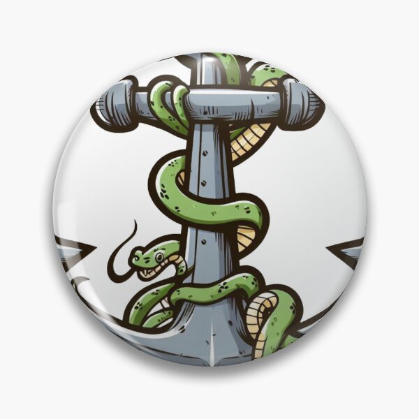 Item preview, Anker wrapped in silly snakes designed and sold by Jmacc123.