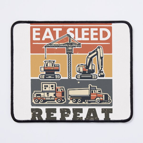 Item preview, Eat Sleep Build Repeat designed and sold by bihtti.