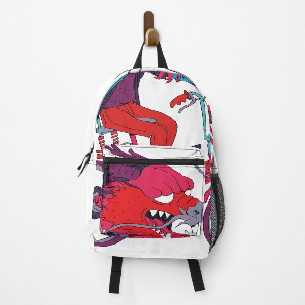 Item preview, Dragon on a Chopper Bike designed and sold by Kicksaus.