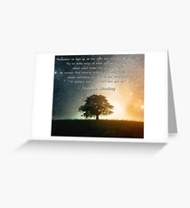 Stephen Hawking Greeting Card