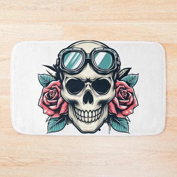 Item preview, Steampunk Skull with roses.  designed and sold by Jmacc123.
