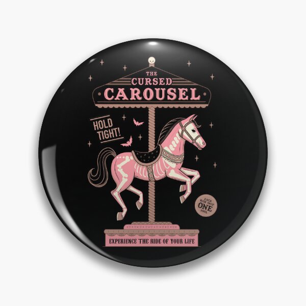 Item preview, Cursed Carousel // Skeleton Carousel Horse designed and sold by Wendy-Stephens.