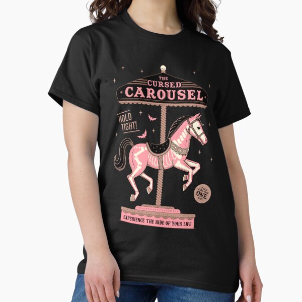 Item preview, Cursed Carousel // Skeleton Carousel Horse designed and sold by Wendy-Stephens.