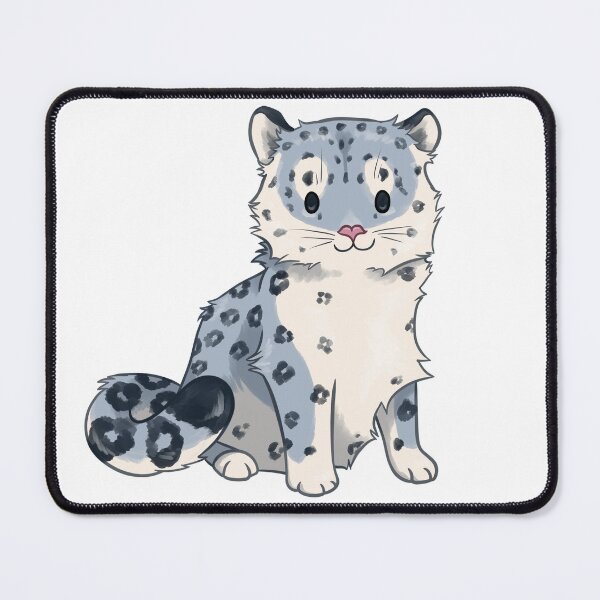 Item preview, Little snow leopard designed and sold by PlumeHarfang.