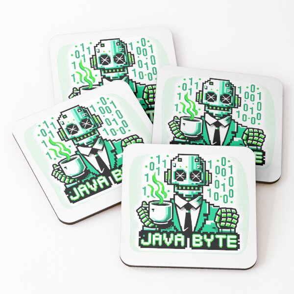 Item preview, Futuristic Robot Coffee - Zombie Java Byte designed and sold by PixelPunkster.
