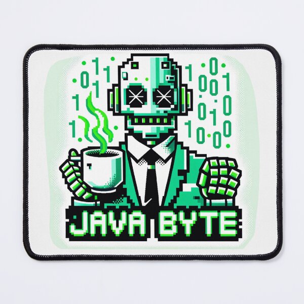 Item preview, Futuristic Robot Coffee - Zombie Java Byte designed and sold by PixelPunkster.