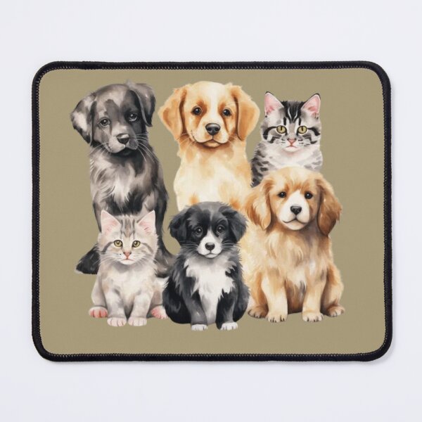 Item preview, "The Love Pets Gang: Uniting Hearts, One Paw at a Time" designed and sold by Anpano.