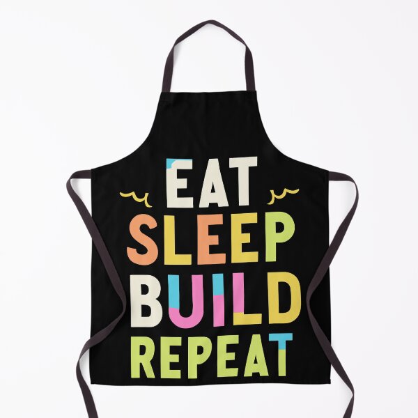 Item preview, Eat Sleep Build Repeat designed and sold by bihtti.