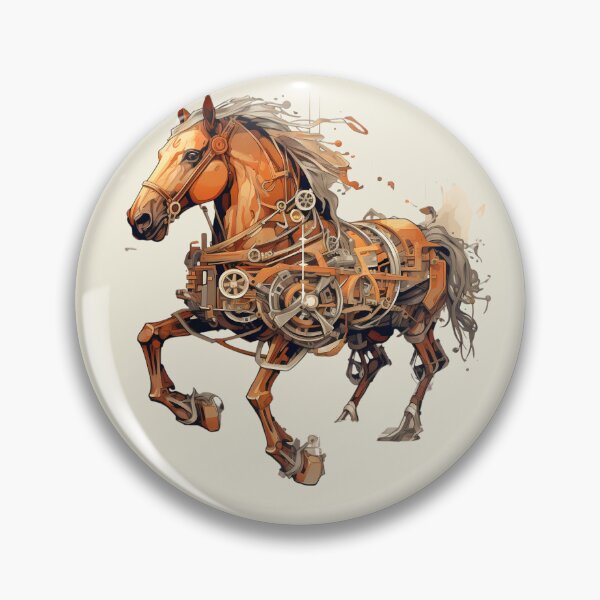 Item preview, Horsepower - Mechanical Steampunk Horse designed and sold by FlexYourMind.