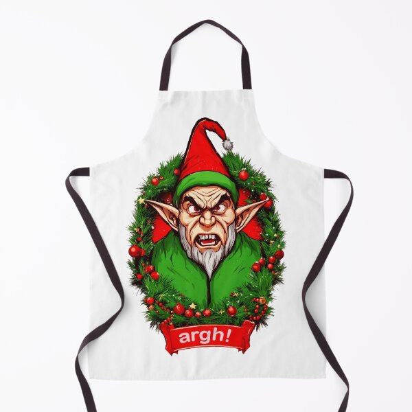 Item preview, Angry Christmas Grumpy Grinch Monster Elf designed and sold by Bunmigraphics .