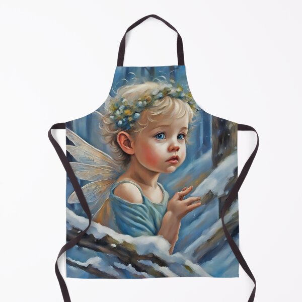 Artikelvorschau, Aubriana - Winter-Baby-Feen-Portrait entworfen und verkauft von FaerieFusion.