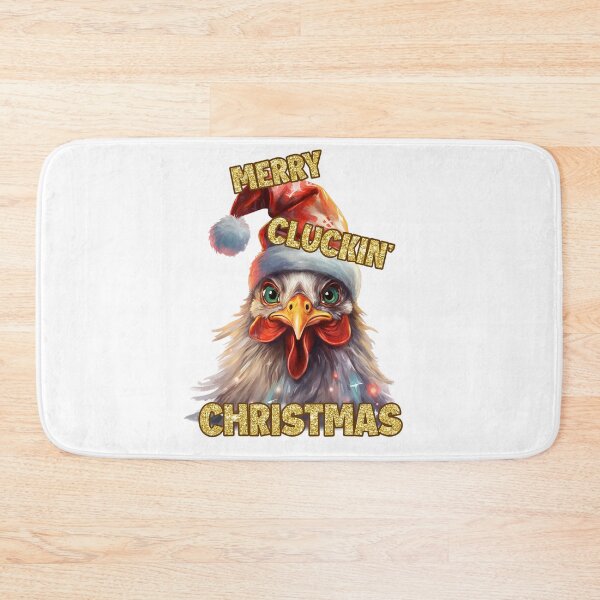 Item preview, Merry Cluckin' Christmas designed and sold by slicksdesigns.