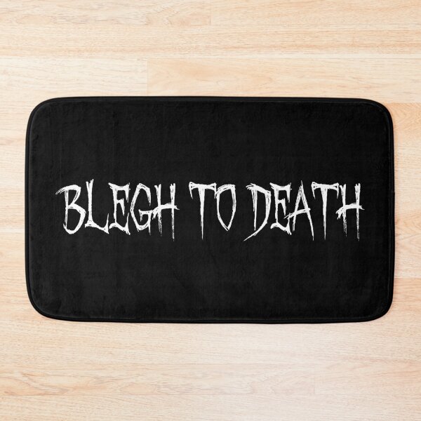 Item preview, Blegh to Death Metalcore Design designed and sold by CatandRocknRoll.