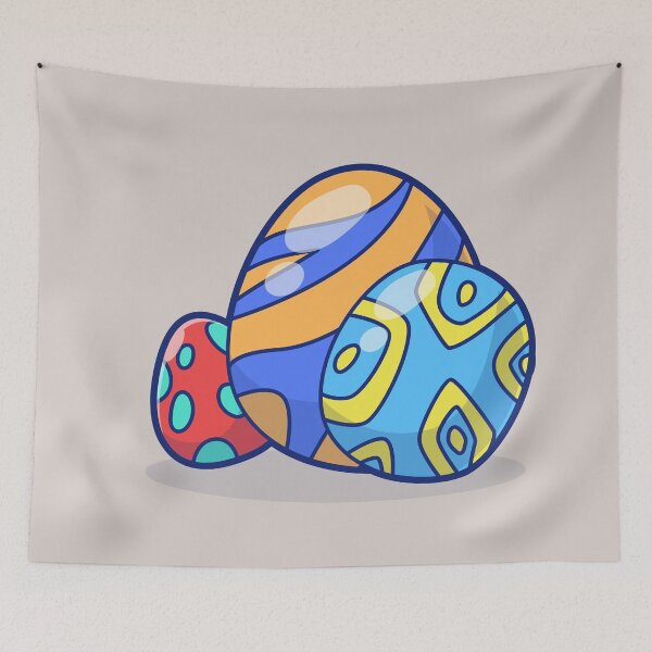 Item preview, Cute Egg Dragon Decoration Cartoon Vector Icon Illustration designed and sold by hjian8219.
