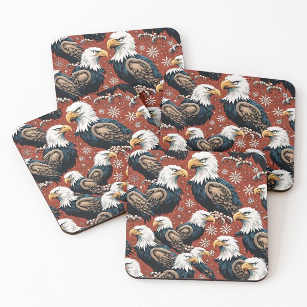 Item preview, Fancy Bald Eagles designed and sold by purplesensation.