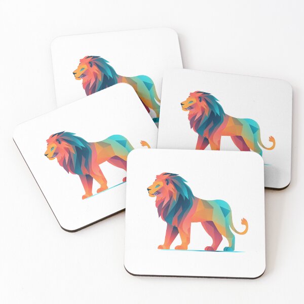 Item preview, Colorful Lion Animal Lover designed and sold by KD Merch.