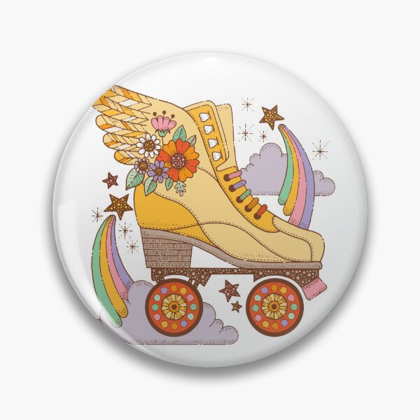 Artikelvorschau, Hippie-Rollschuhe entworfen und verkauft von itswallcraft.