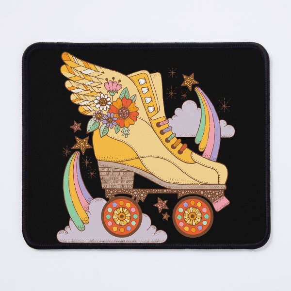 Item preview, hippie roller skates designed and sold by itswallcraft.