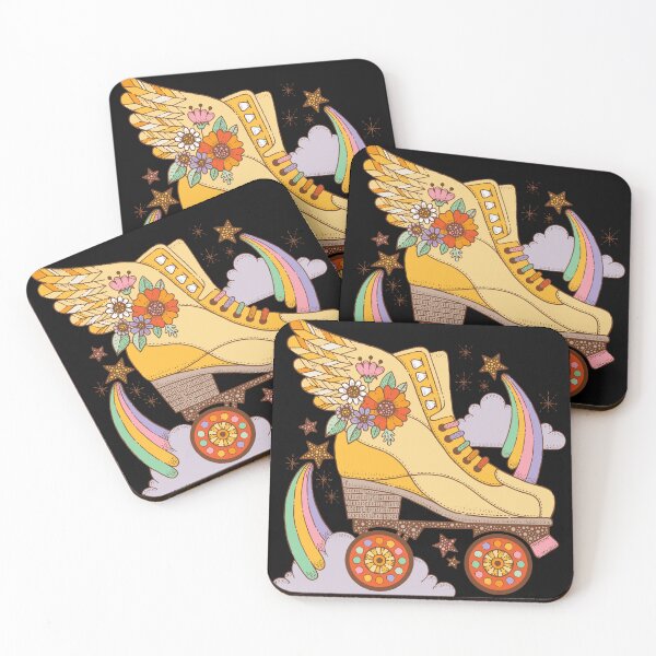 Artikelvorschau, Hippie-Rollschuhe entworfen und verkauft von itswallcraft.