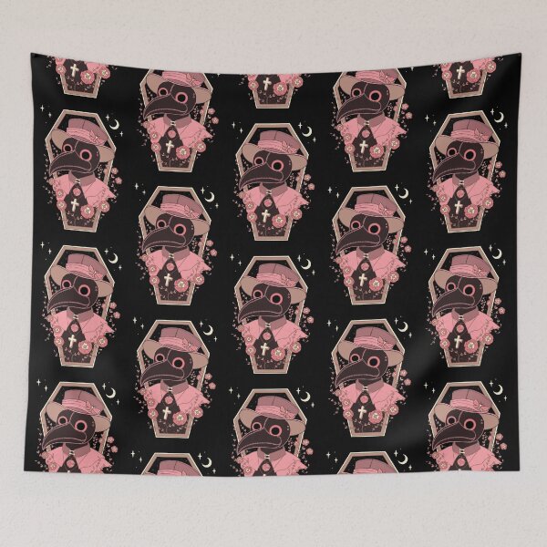 Item preview, Plague Doctor 01 // Pink & Black designed and sold by Wendy-Stephens.