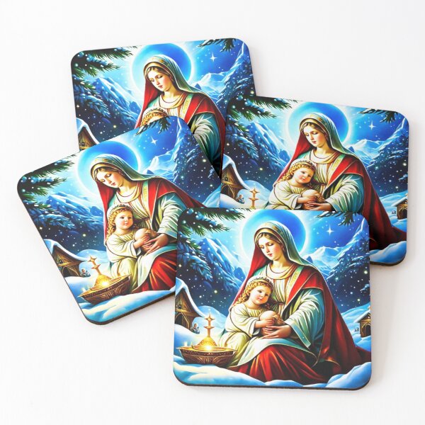 Item preview, Virgin Mary, Love Embraces Christmas Day designed and sold by D- Day.