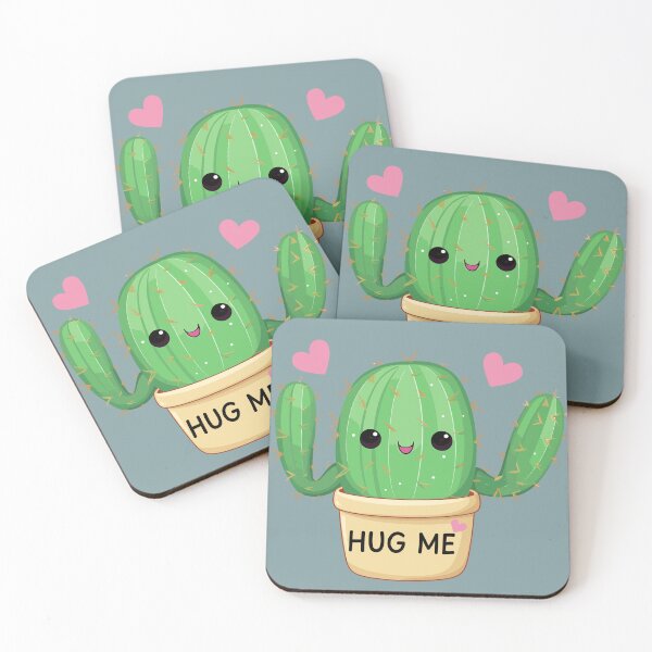 Item preview, Funny cute Cactus Hug me designed and sold by GirlGlowGraphic.