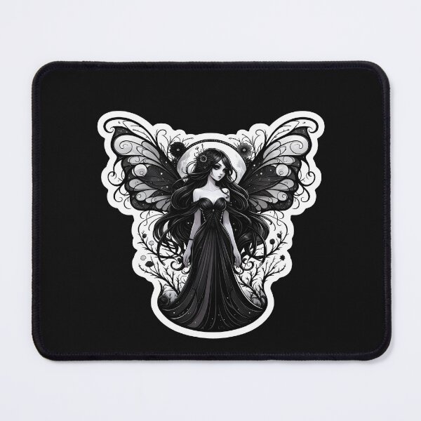 Item preview, Gothic Fairy with intricate dark wings designed and sold by Truck Stop One.