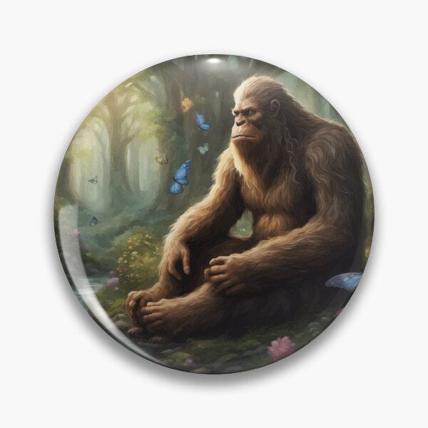 Item preview, Bigfoot by a stream designed and sold by themorrigan1.