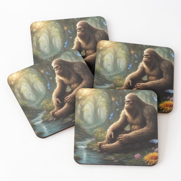 Item preview, Bigfoot by a stream designed and sold by themorrigan1.