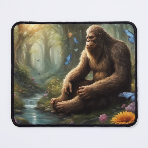 Item preview, Bigfoot by a stream designed and sold by themorrigan1.